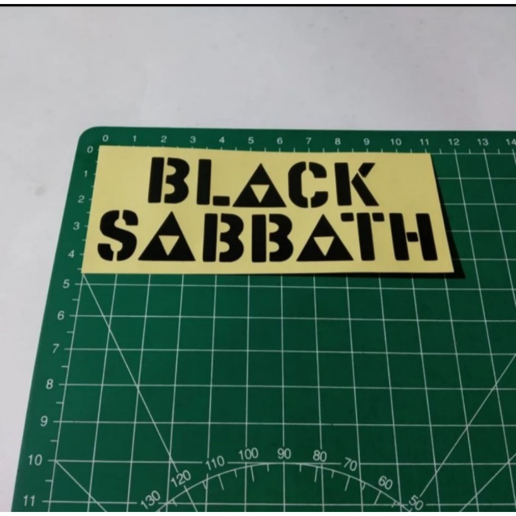 

stiker cutting black sabbath
