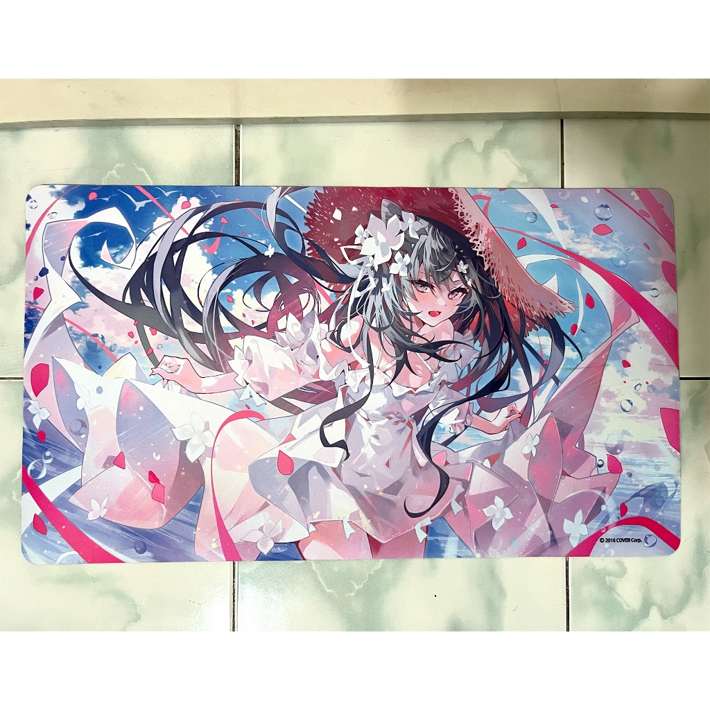 Official Mousepad Vestia Zeta - Rubber Mat Hololive Zeta - Mulus - No Minus