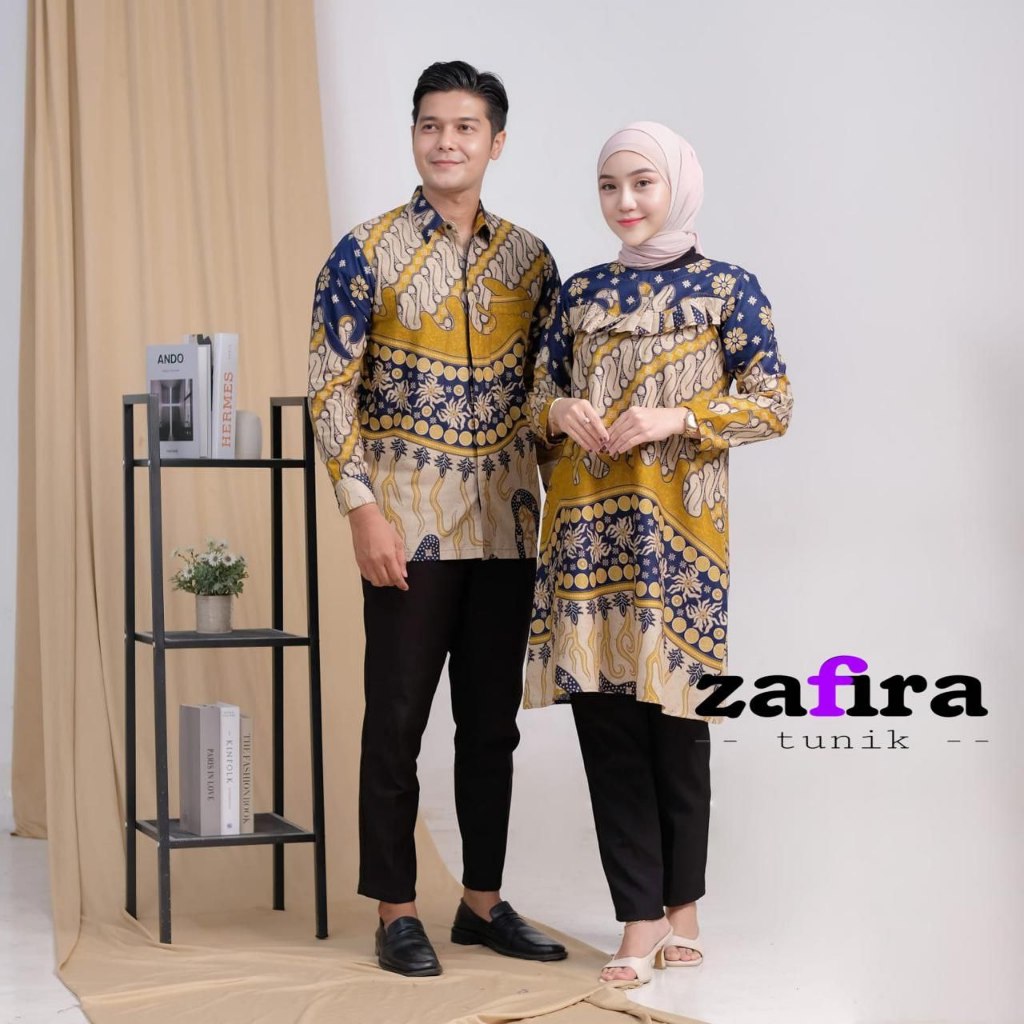 Baju Batik Couple Size Jumbo Ld140 Bahan Kain Katun Halus