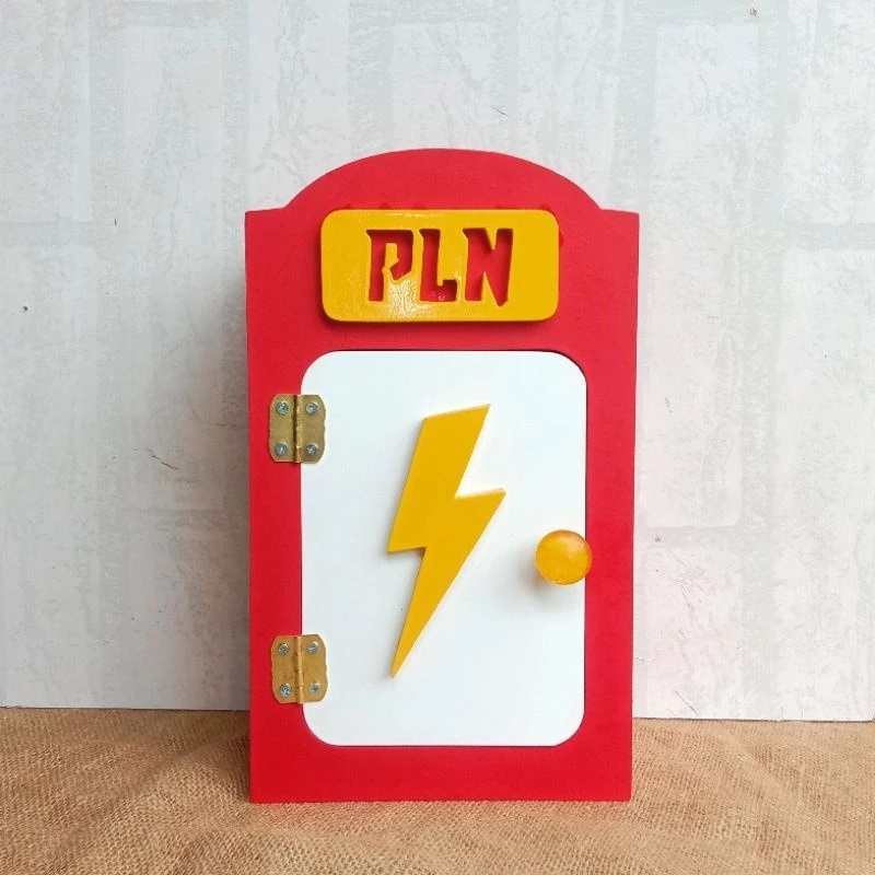 Bok Meteran PLN token/pulsa tempat pelindung bok meteran