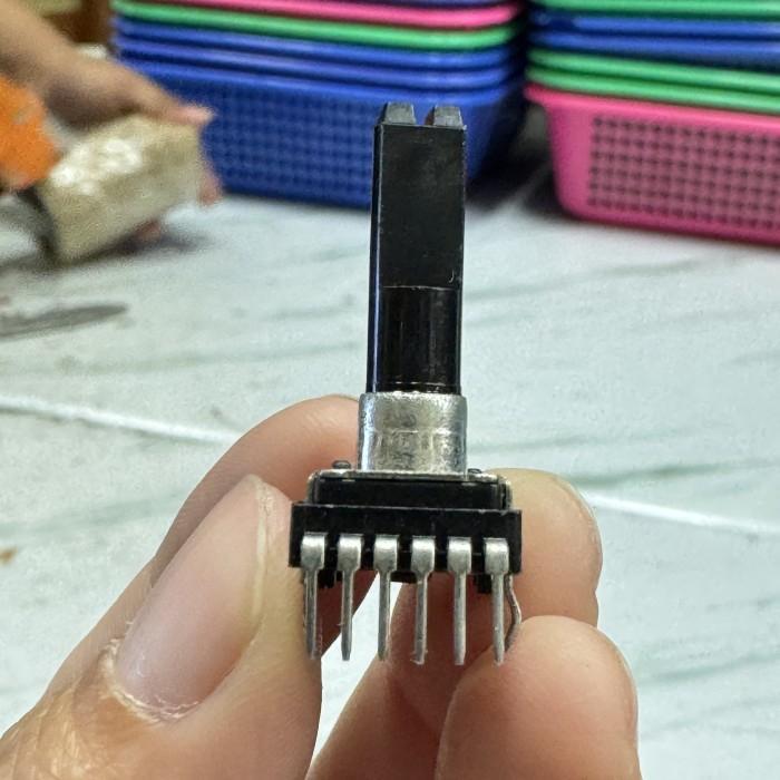 Potensio Balance 6 pin B10k Stereo Kaki 6 Tekuk Volume Mixer B103