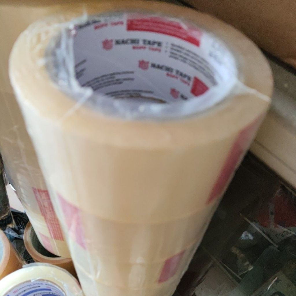 

lakban nachi 100y kuning semi putih bening