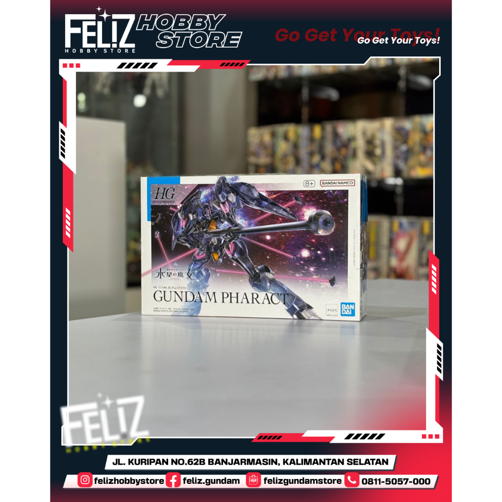 ( BANDAI ) HG 1/144 THE WITCH FROM MERCURY GUNDAM PHARACT