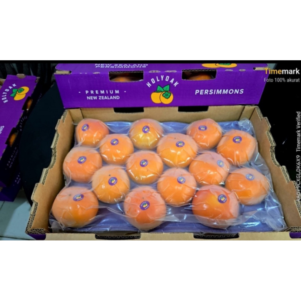

Kesemek Persimon Premium | Buah Persimon Holydak New Zealand 1 Kg