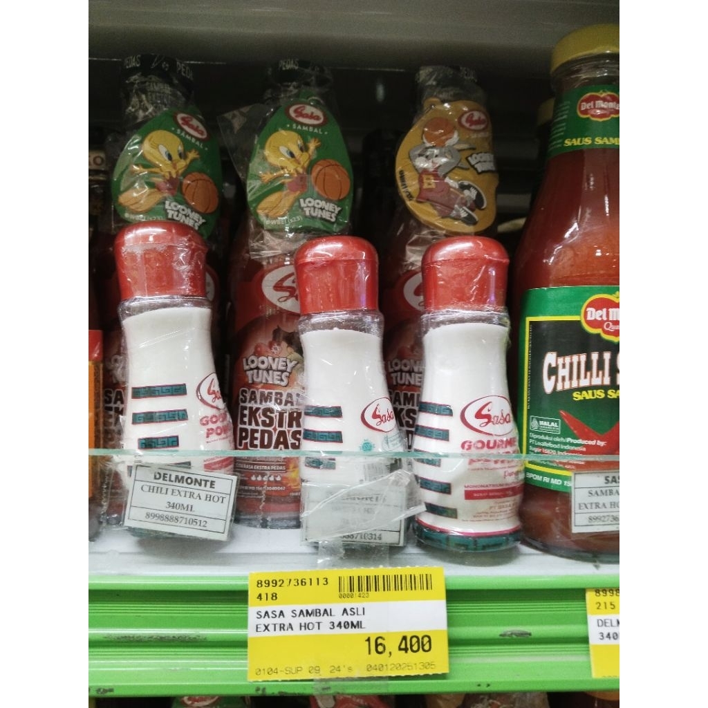 

sasa saos sambal ekstra pedas 340ml