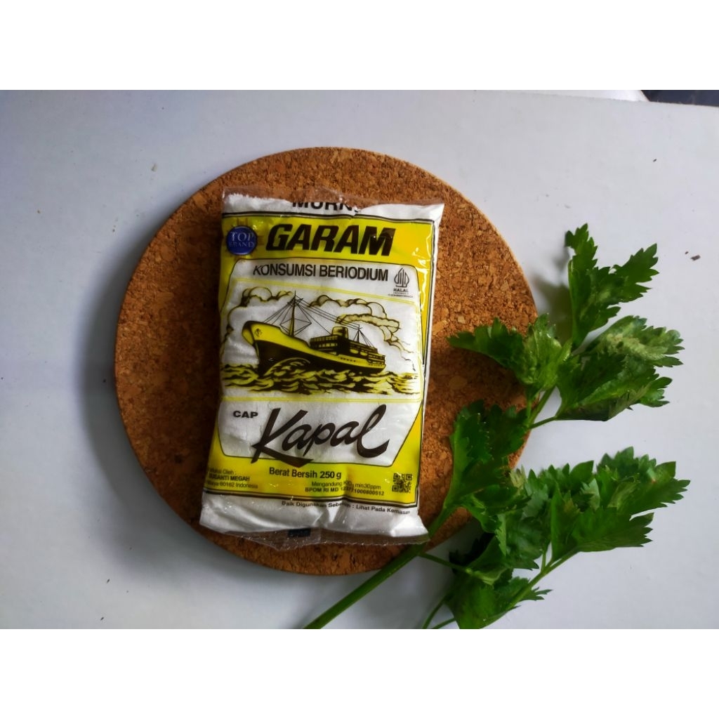 

Garam Halus Yodium Cap Kapal 250gr