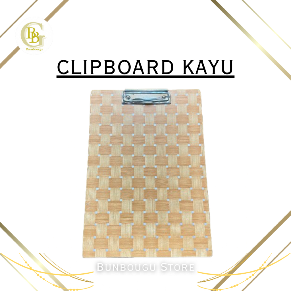 

GROSSIR 6 PIECE / CLIPBOARD KAYU MURAH / CLIPBOARD TIKAR KOTAK KOTAK / PAPAN UJIAN KAYU / PAPAN UJIAN TIKAR