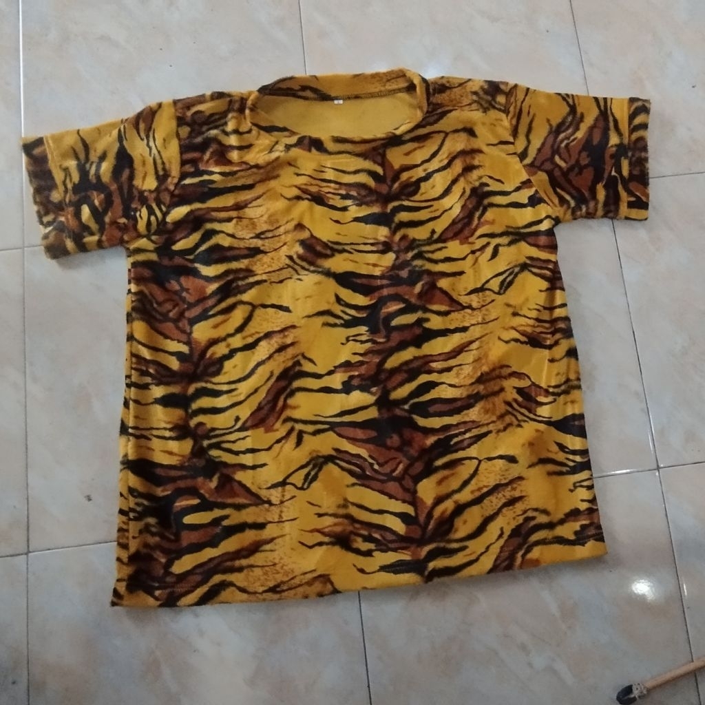 Kaos Macan Penari Barongan / Kaos Barongan Loreng Macan