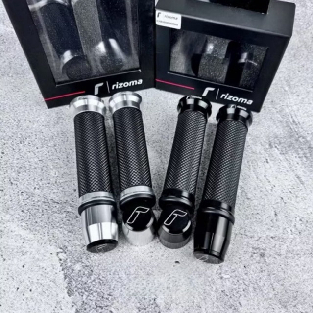 Handgrip Handfat + Jalu Stang Rizoma Model Zelioni Full CNC Universal Motor