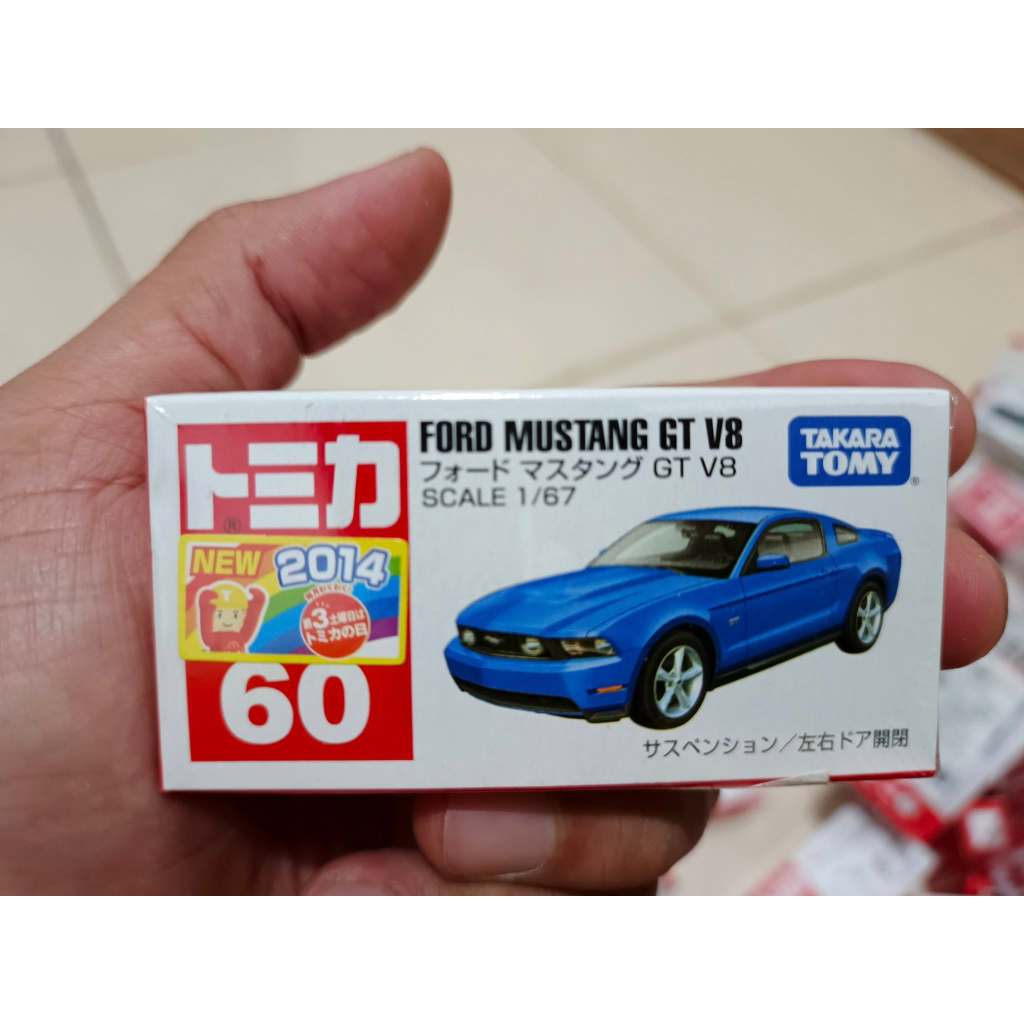 Original Diecast Tomica Ford Mustang No. 60