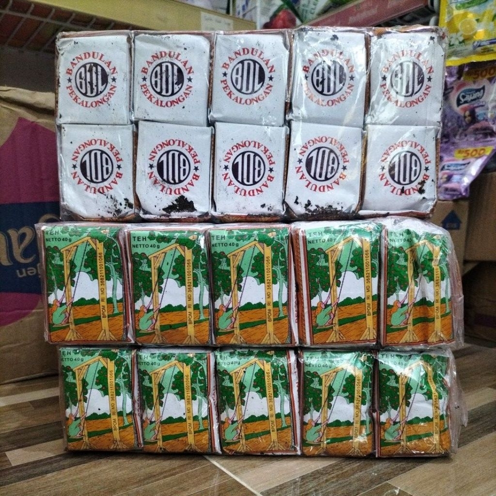 

Teh Cap Bandulan Nomer Wachid 40 Gram dapat 10 pcs
