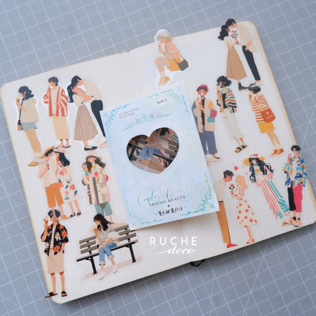 

RUCHE DECO - Sticker Pack - Couple's Weekend