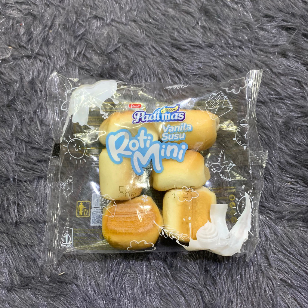 

Roti Mini Padimas Susu Cokelat Vanila