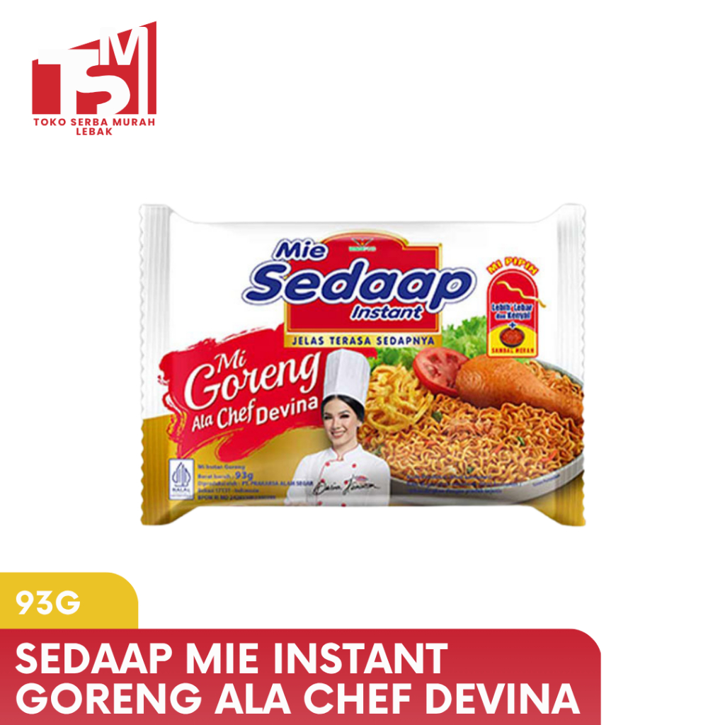 

Sedaap Mie Instant Goreng Ala Chef Devina 93g