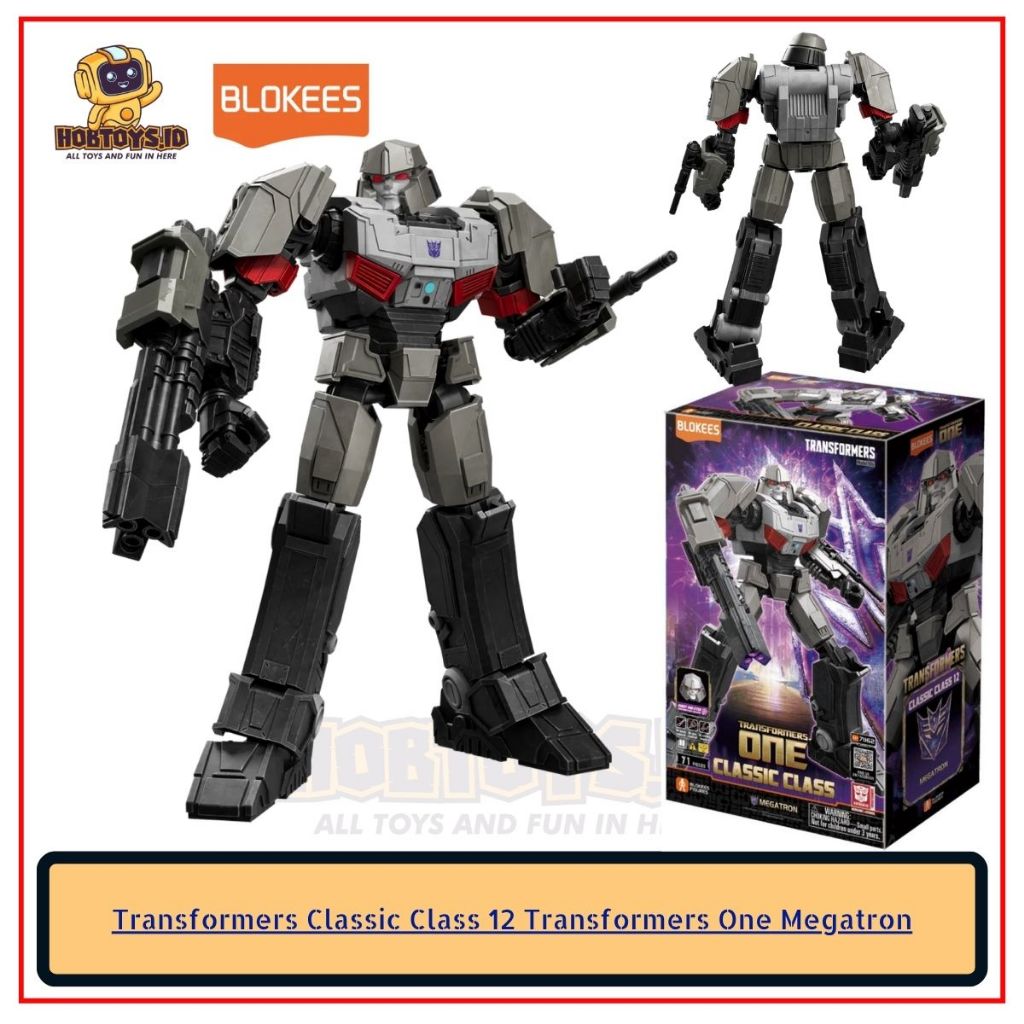 Transformers Classic Class 12 Transformers One Megatron