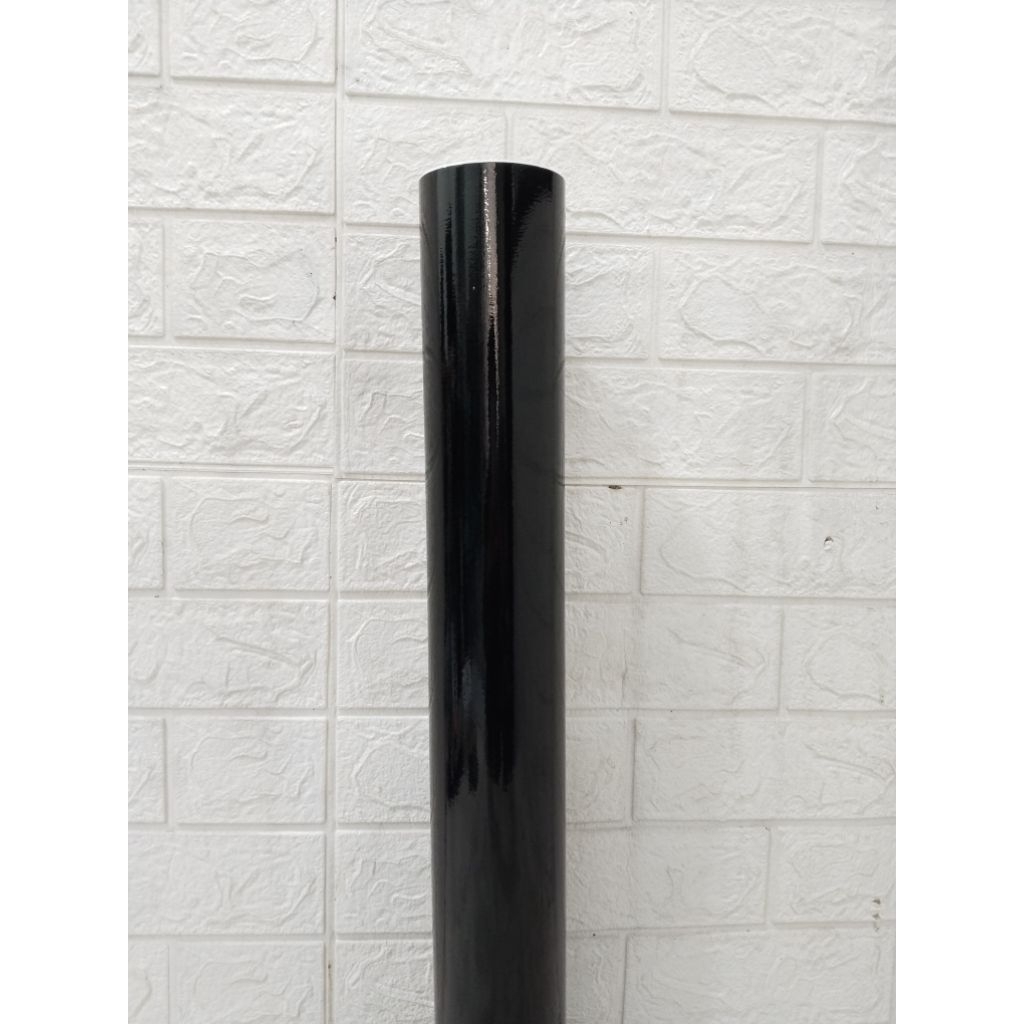 Skotlet Sticker 1 ROLL Hitam Glossy DECOFIX (60 cm)