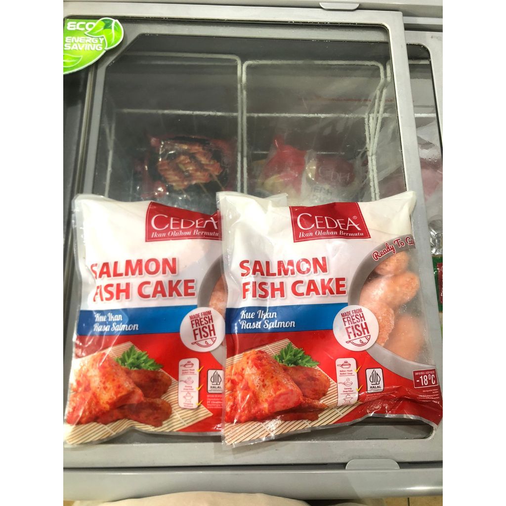 

(FROZEN FOOD INSTANT ONLY) CEDEA SALMON FISH CAKE 480gr / KUE IKAN RASA SALMON / FROZEN FOOD OLAHAN SALMON / OLAHAN SEAFOOD / COCOK UNTUK CAMILAN
