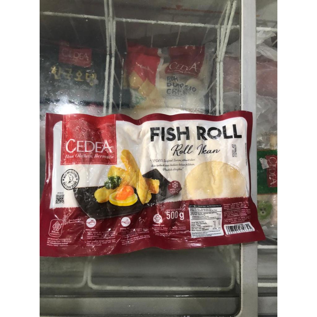 

(FROZEN FOOD INSTANT ONLY) CEDEA FISH ROLL ORIGINAL 500gr / FISH ROLL IKAN GULUNG KEKIAN / OTAK OTAK IKAN FROZEN / KEKEAN IKAN FROZEN