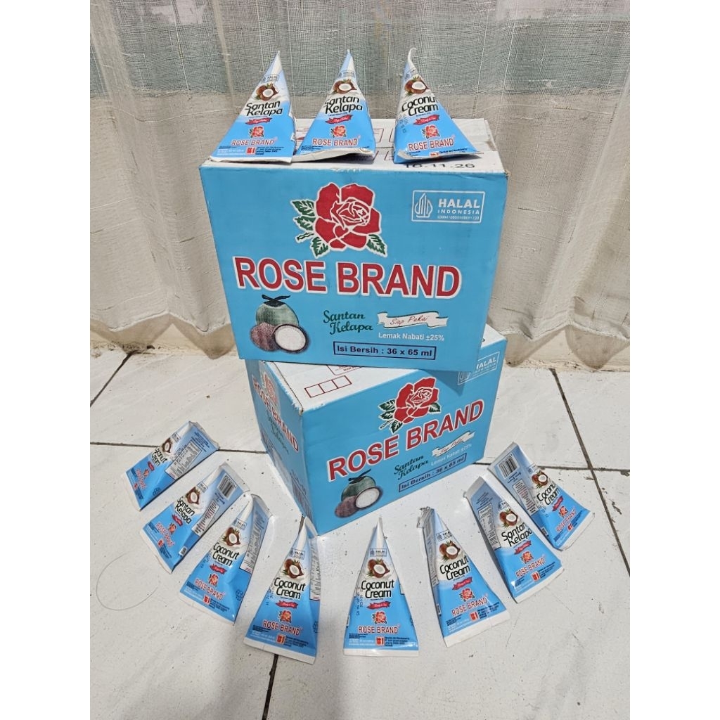 

Santan Rose Brand - santan instan 65ml Santan Rose Brand - Santan Instan per 1 pcs
