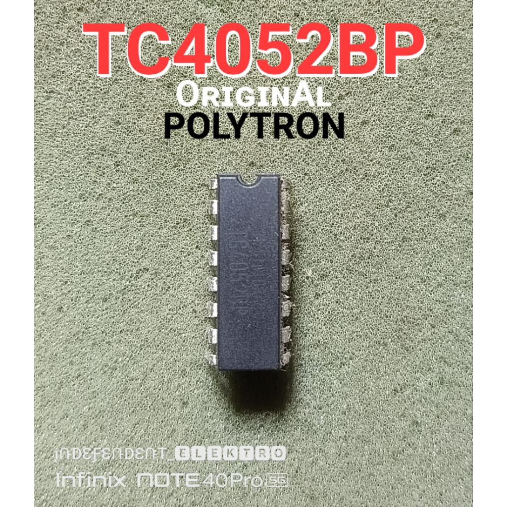 TC4052BP   TC 4052 BP   ic Tc4052bp tc 4052 bp original polytron