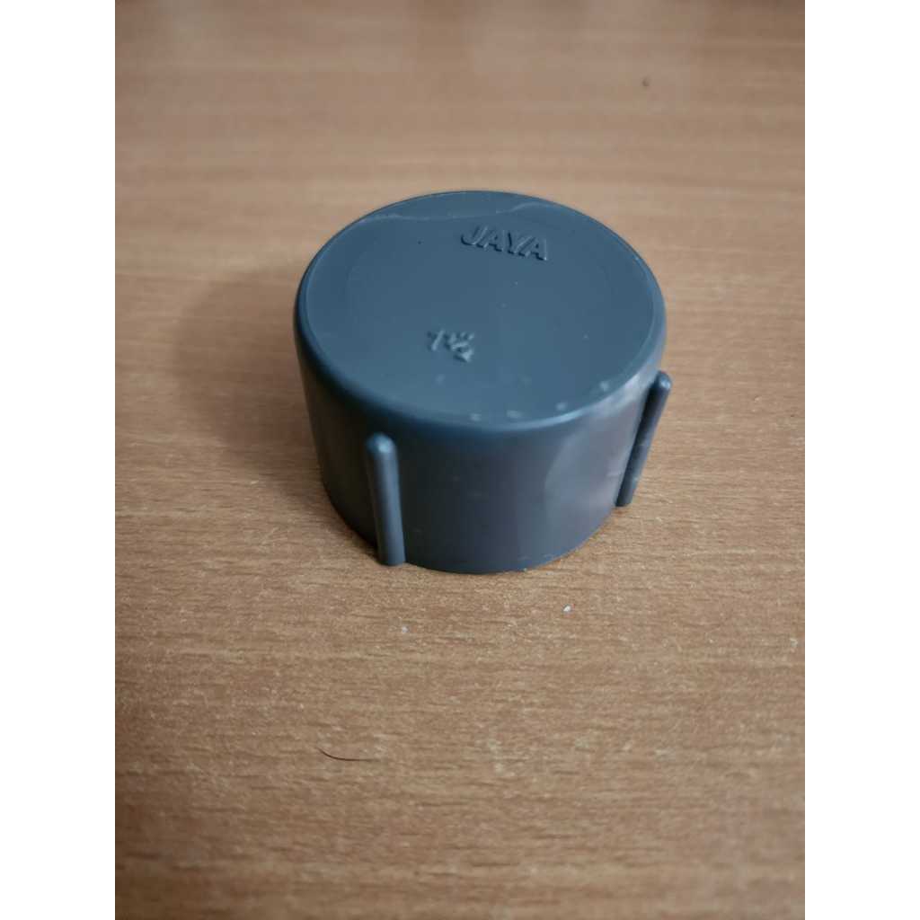 FITTING PVC DOP PVC 3 INCH TIPE D MERK JAYA / TUTUP PIPA PVC 3 INCH TIPE D