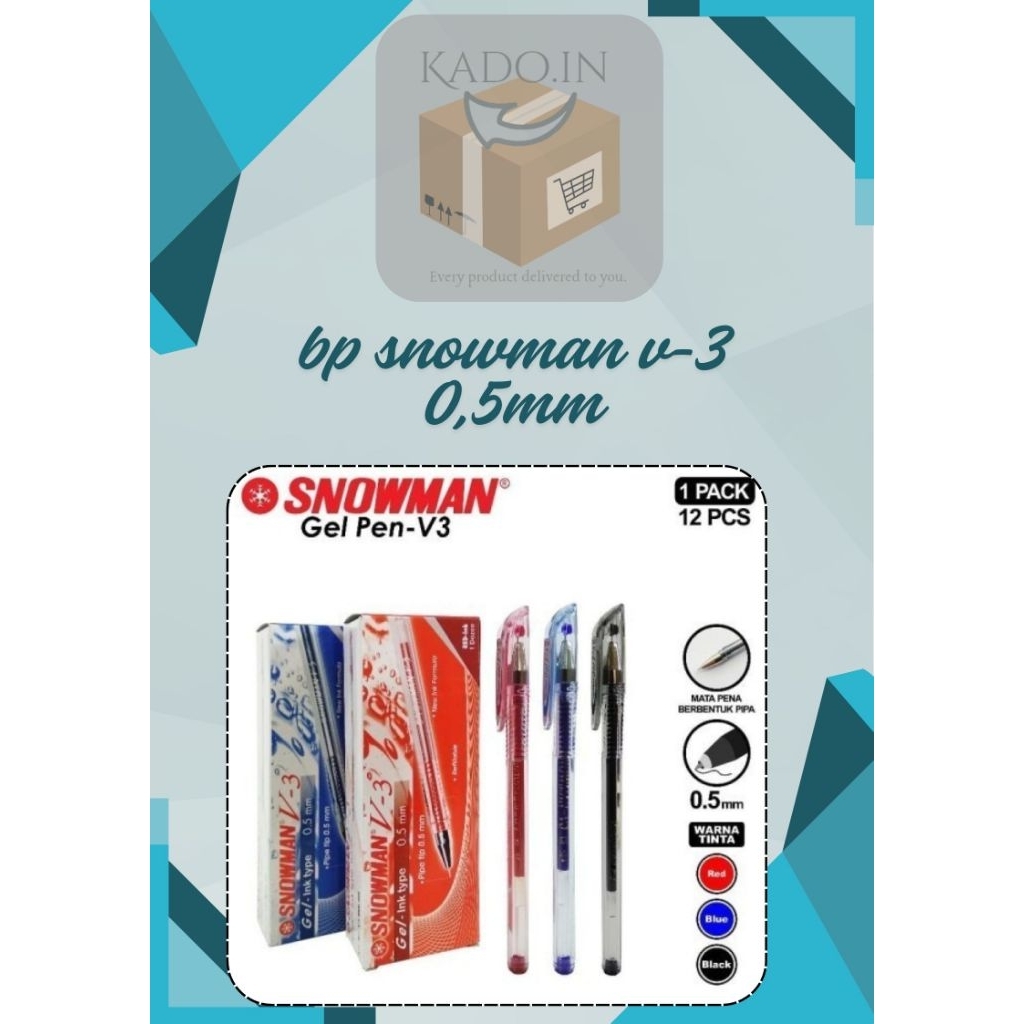 

ballpoint snowman v-3 0,5mm