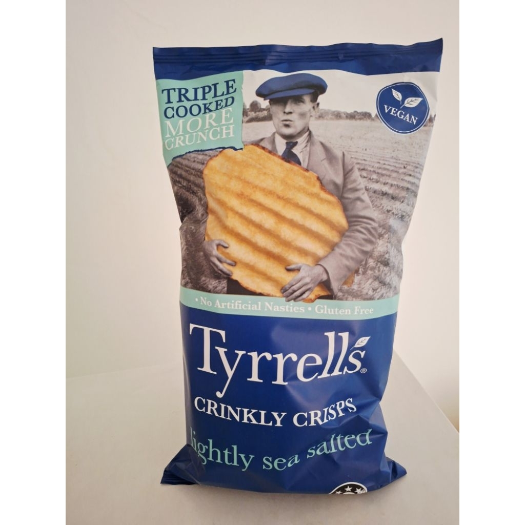 

TYRRELLS CRINKLY CRISPS VEGAN