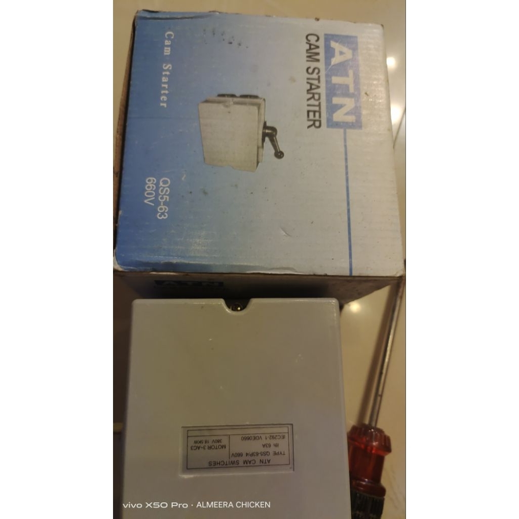 cam starter listrik 600w