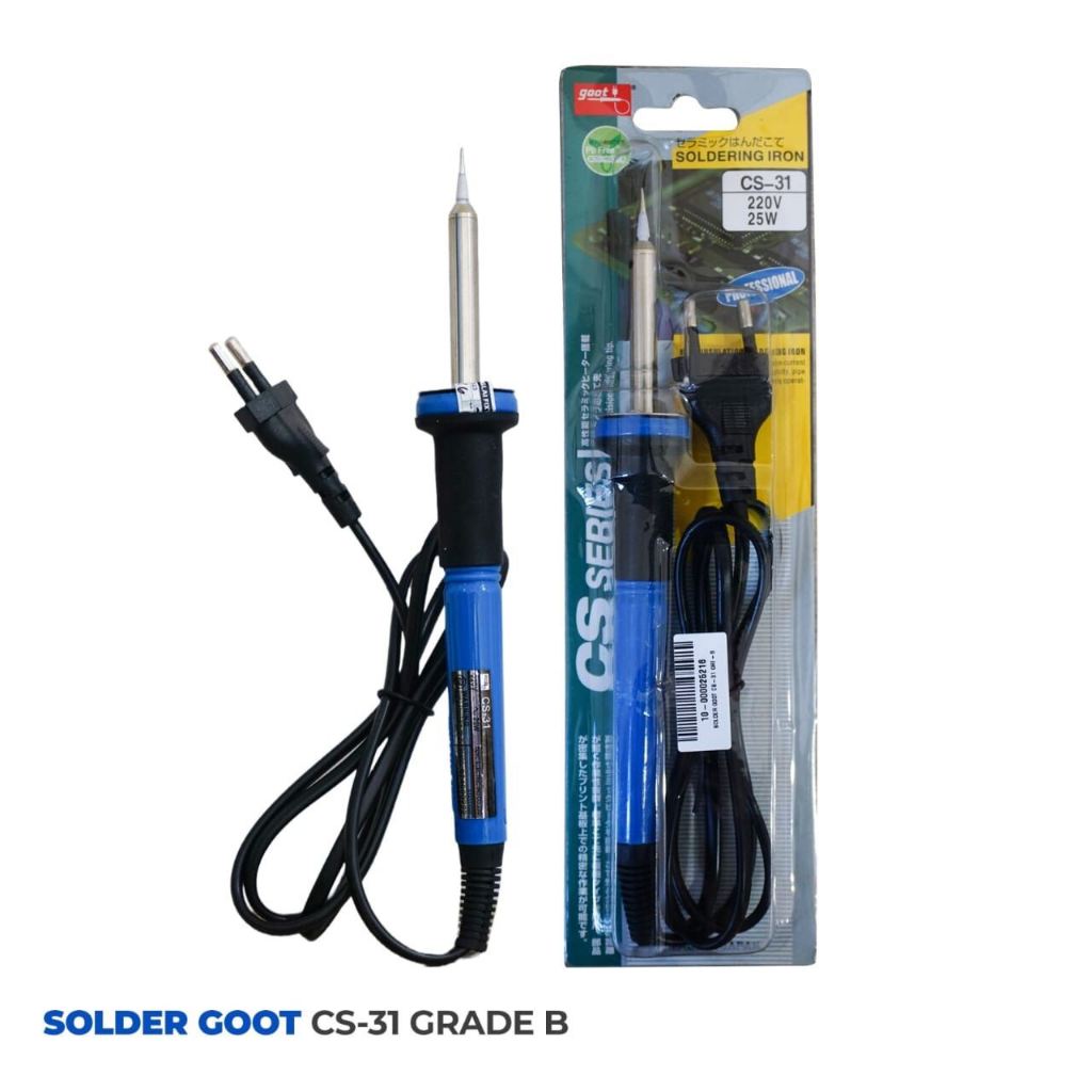 SOLDER 25W/SOLDER GOOT CS31 KW/SOLDER TANGAN CS31/SOLDER LISTRIK CS31