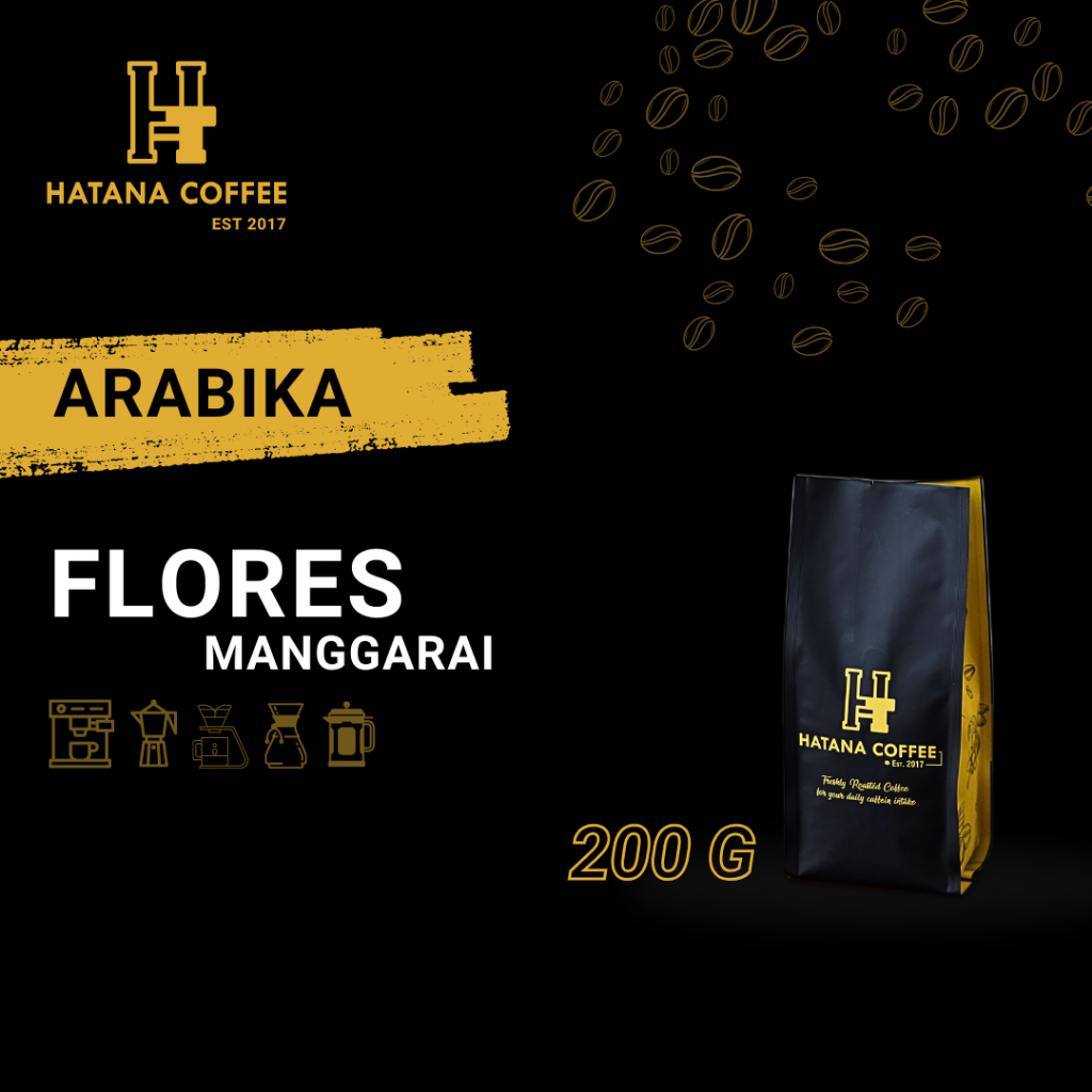 

Kopi Arabika Flores Manggarai 200 Gram | Hatana Coffee