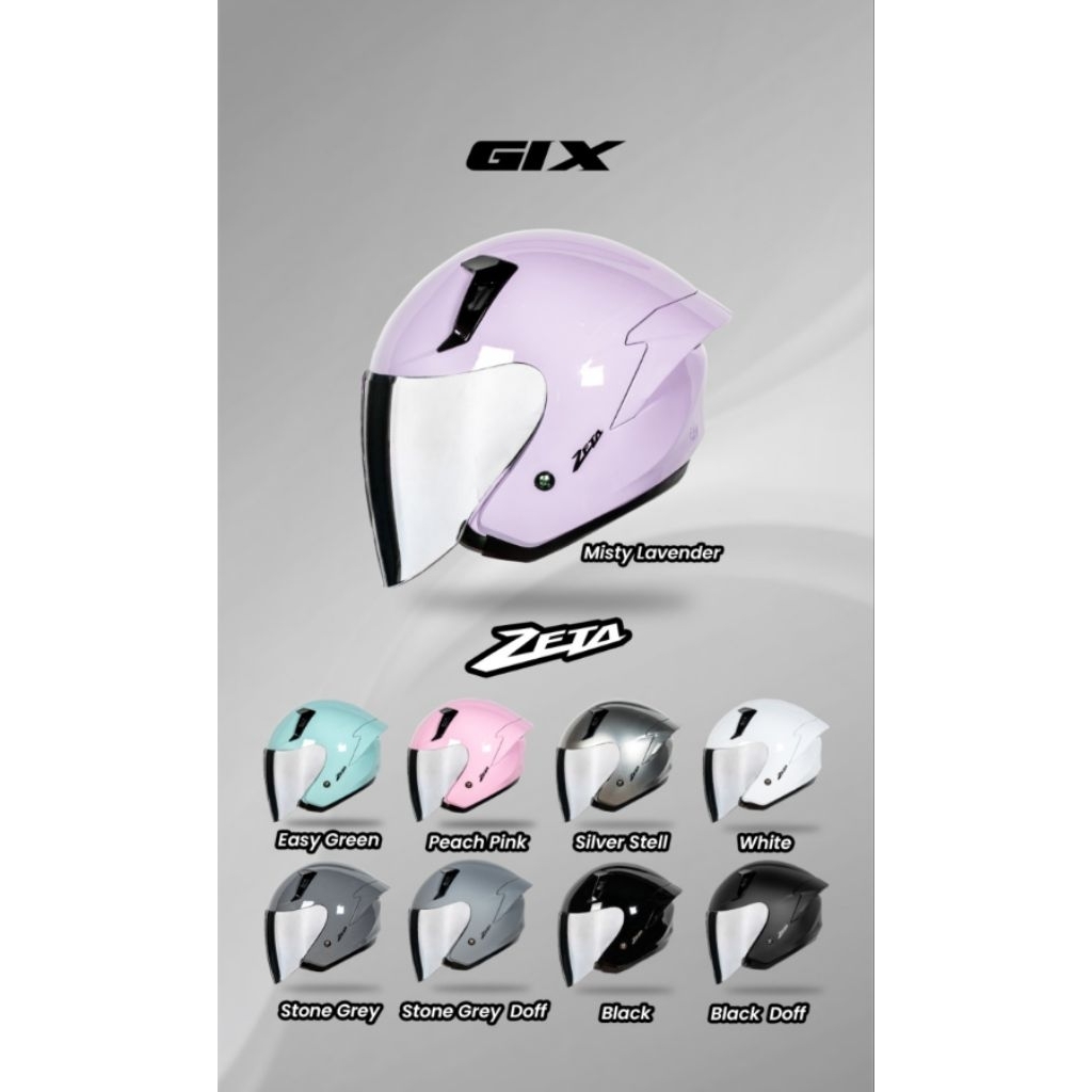 HELM GIX ZETA SOLID ORIGINAL BY NJS HELM