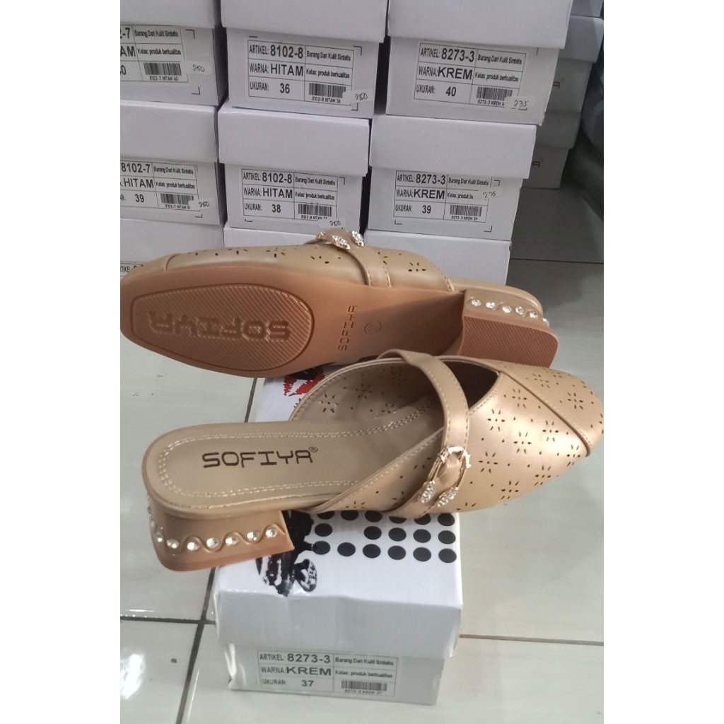 SOFIYA ORI 8273-3 SANDAL WANITA IMPORT/ SENDAL HAK TAHU