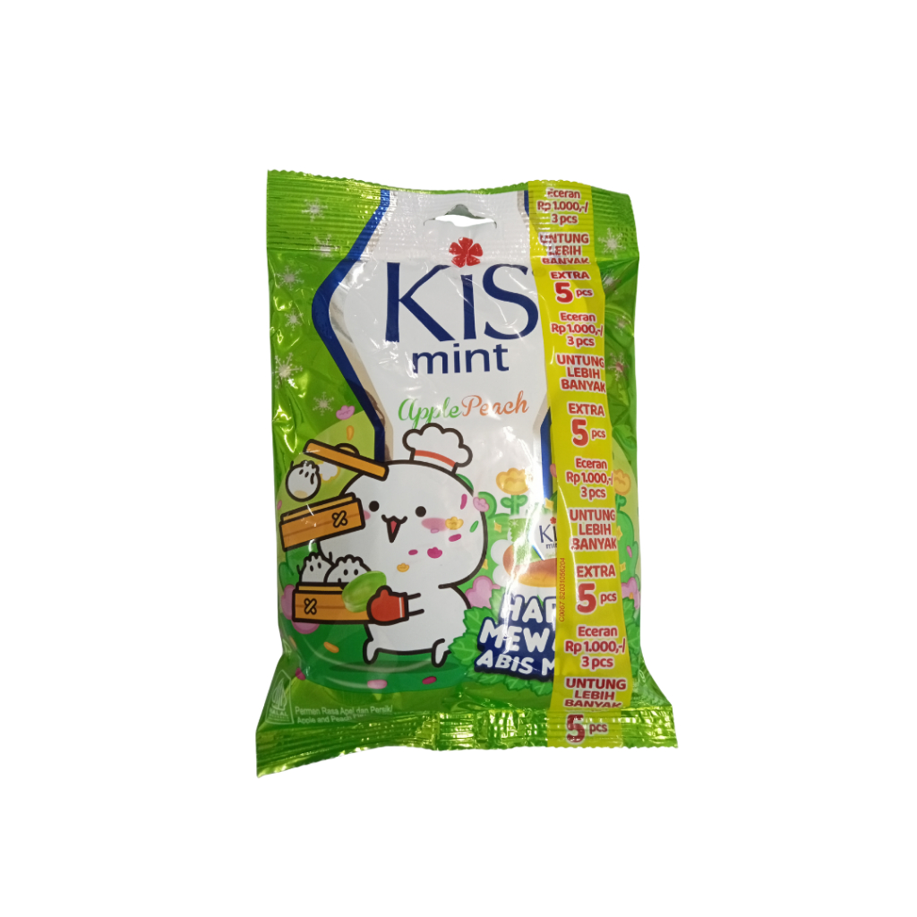 

Permen Kis Apple Mint 125g