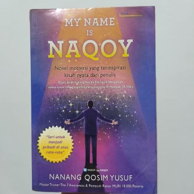 Buku My Name is Naqoy - Nanang Qosim Yusuf