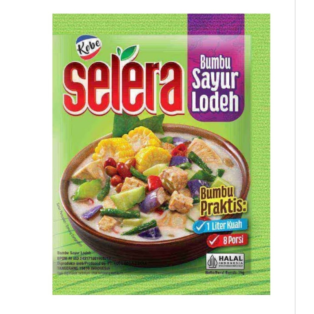 

[KOBE SELERA] Bumbu Lodeh 75gr