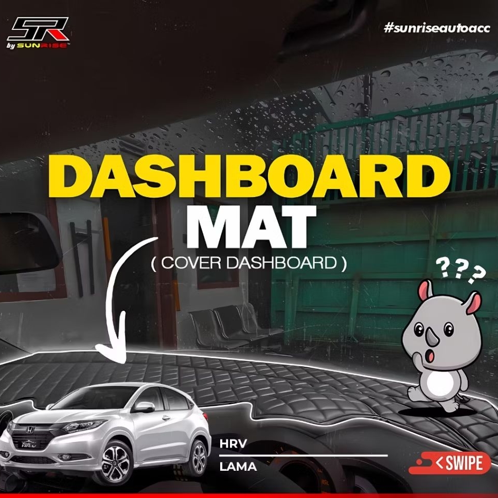 Karpet Dashboard HRV LAMA  Karpet Dashboard Mobil HRV LAMA Cover Alas Dashboard Premium