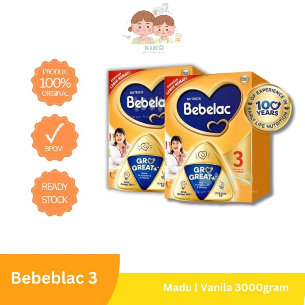 

Bebelac 3 Madu/Vanila 3000gram