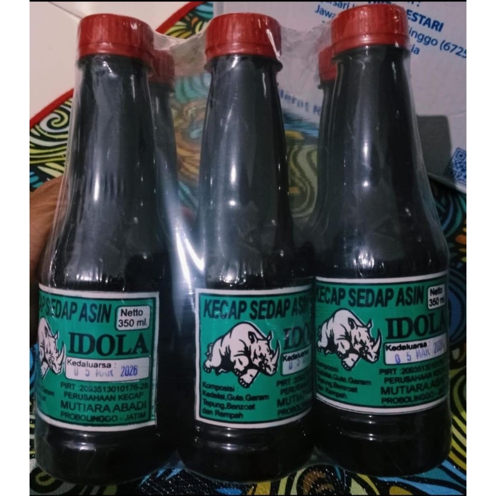 

Kecap Asin Idola Cap Badak 350 ml