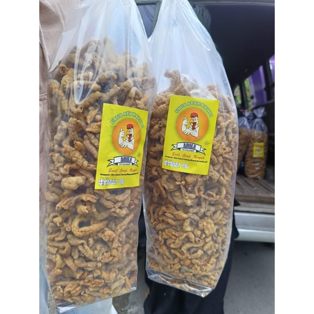 

Usus Krispy Usus Enak Cemilan Lauk Makan
