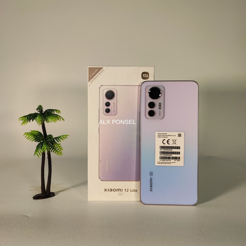 XIAOMI 12 LITE 5G 8/256 SECOND FULLSET ORI