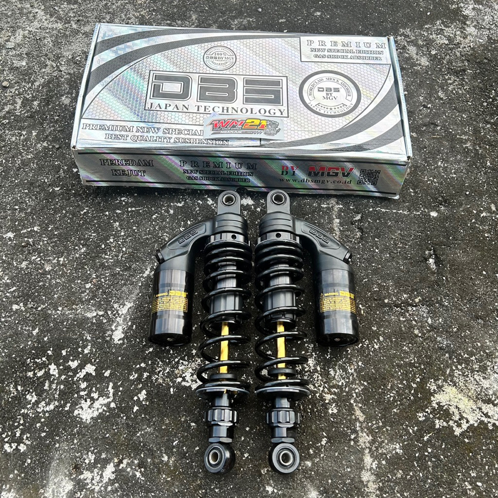 SKOK BELAKANG HITAM AS GOLD DBS 320 MM PNP UNIVERSAL 32 CM SKOK SHOCK SHOCKBREAKER BEBEK SPORT CB GL