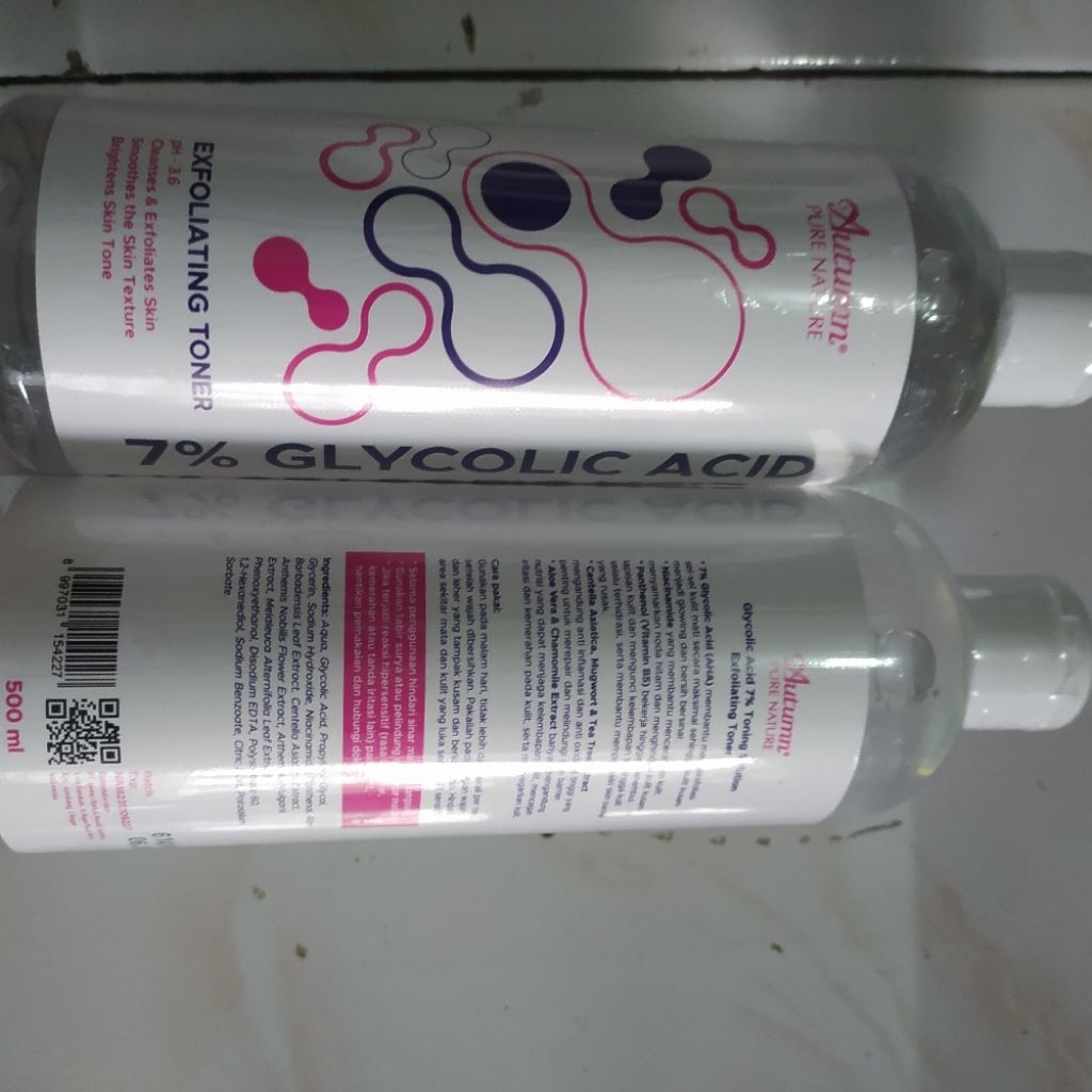 

autumn pure nature glycolic acid 500ml PROMO ORI