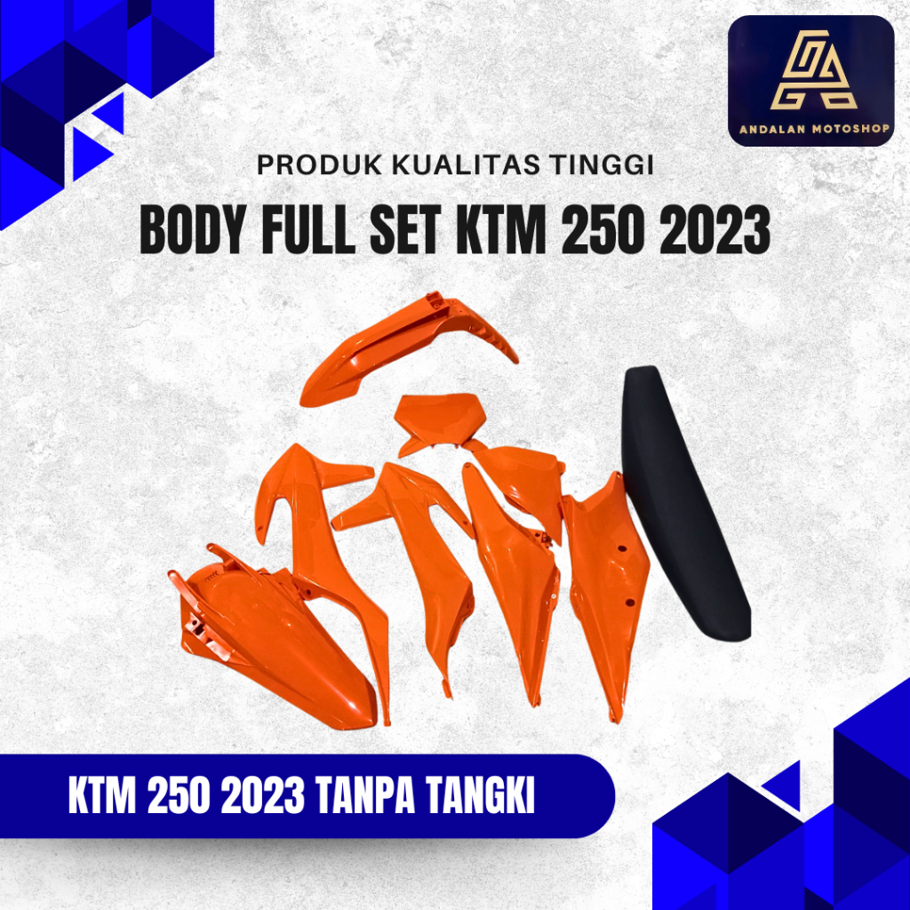 Body Full Set KTM 250 2023 Tanpa Tangki