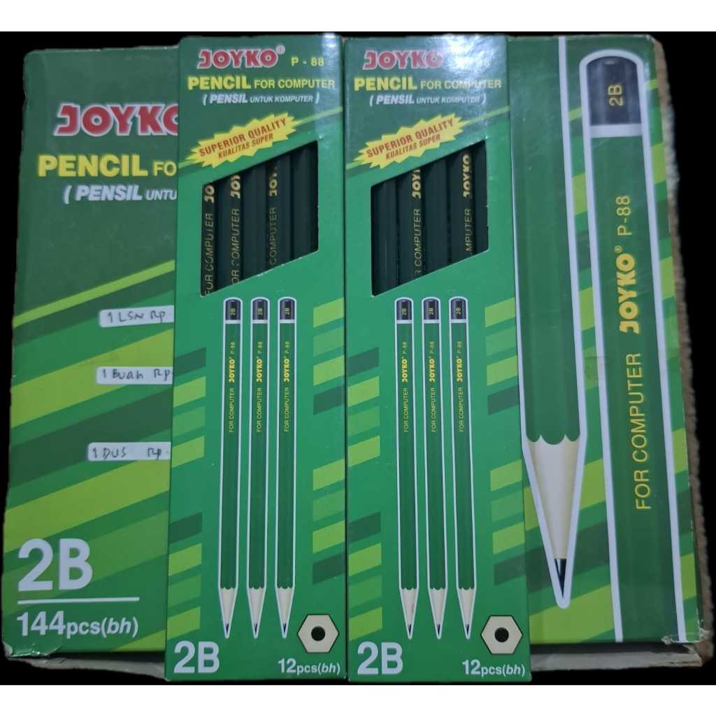 

Pensil 2B Joyko P-88 (12 pcs)