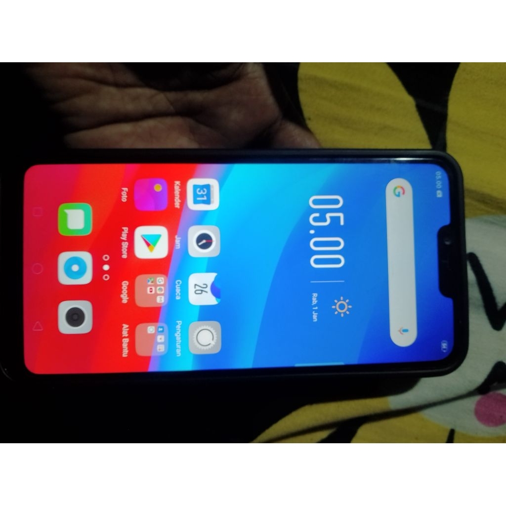 hp Oppo a3s ram 2/16gb normal bergaransi berkualitas