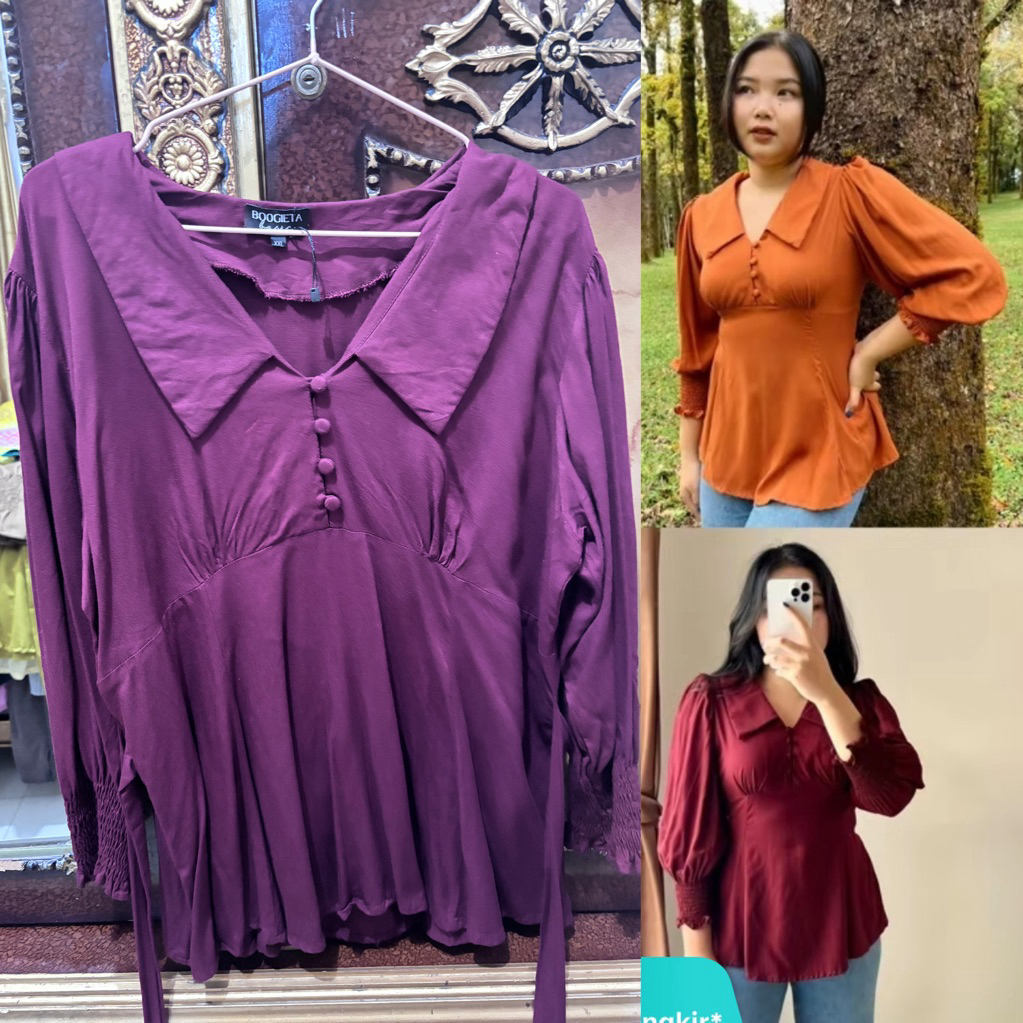 preloved blouse boogieta