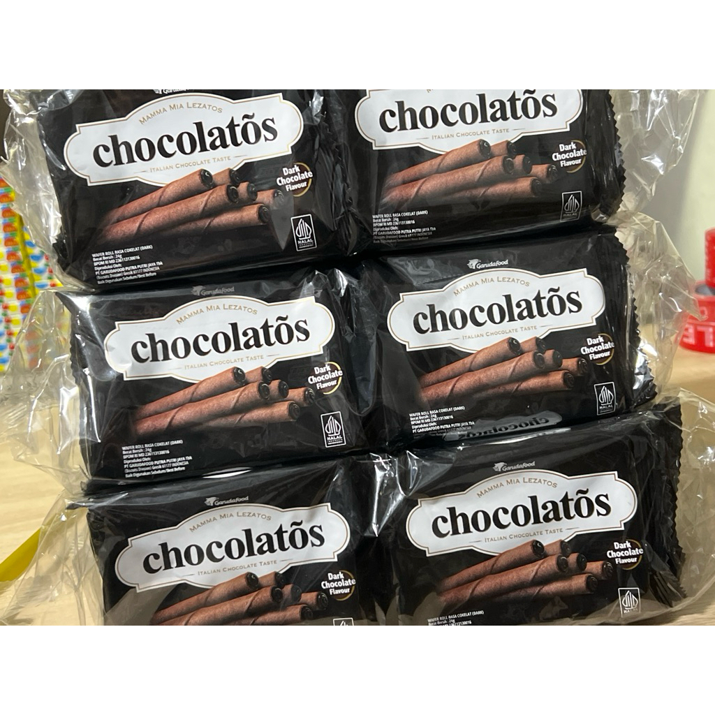 

WAFER ROLL CHOCOLATOS isi 10 pcs 24g