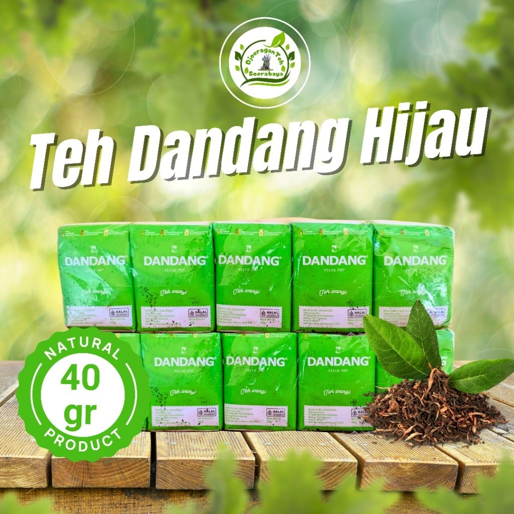 

TEH DANDANG HIJAU (SLOP) 40g x 10 pcs