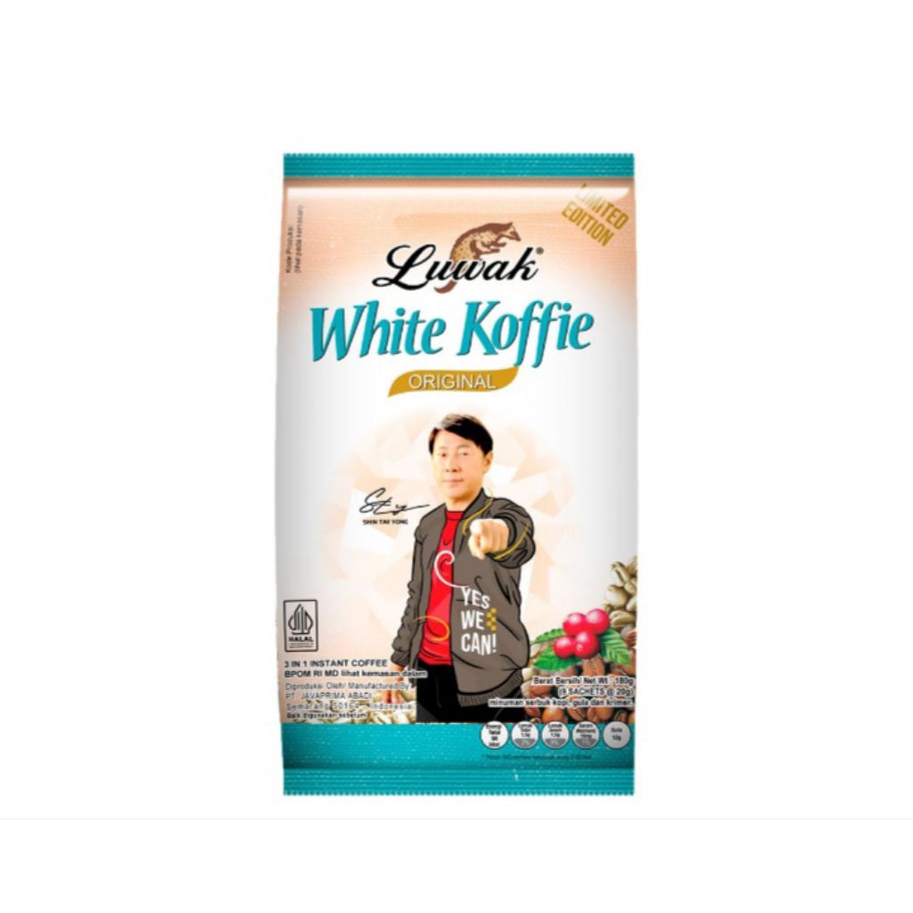 

Kopi Luwak Original 9 x 20 g , Luwak Less Sugar 9 s , Luwak Kopi Gula Bag 7 x 23 g