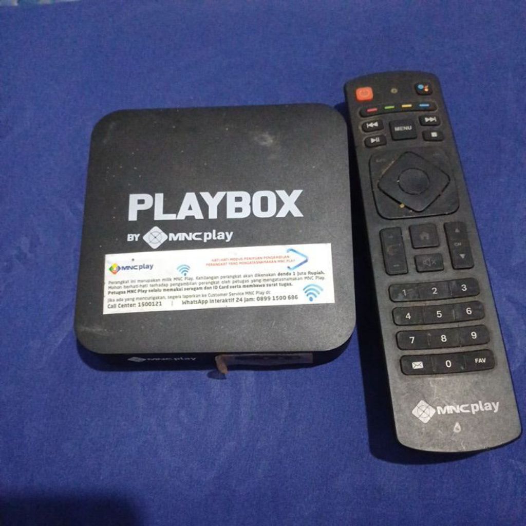 STB PLAYBOX LENGKAP